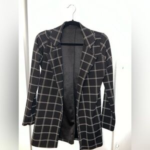 Plaid Blazer